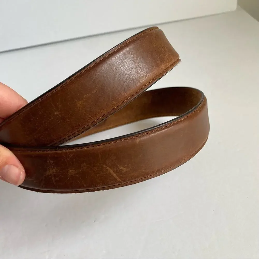 Vintage brown leather